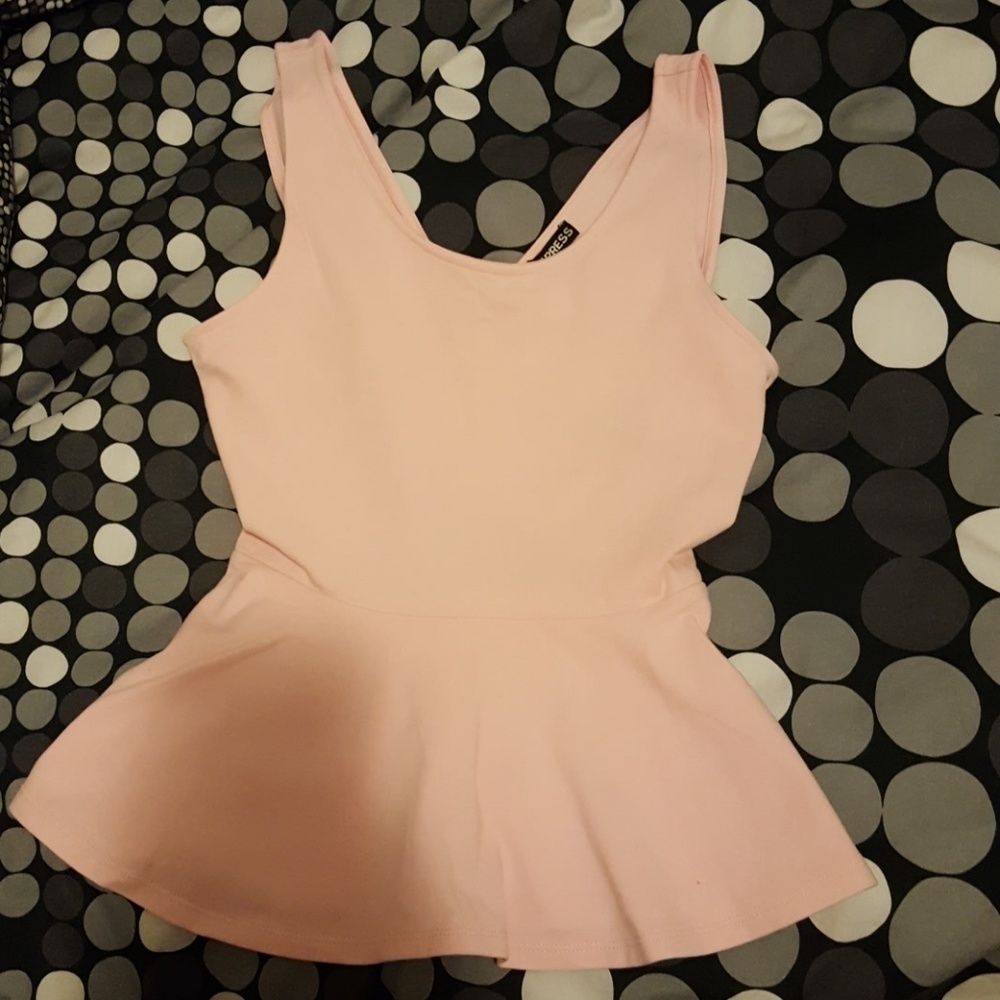 Express pink shirt